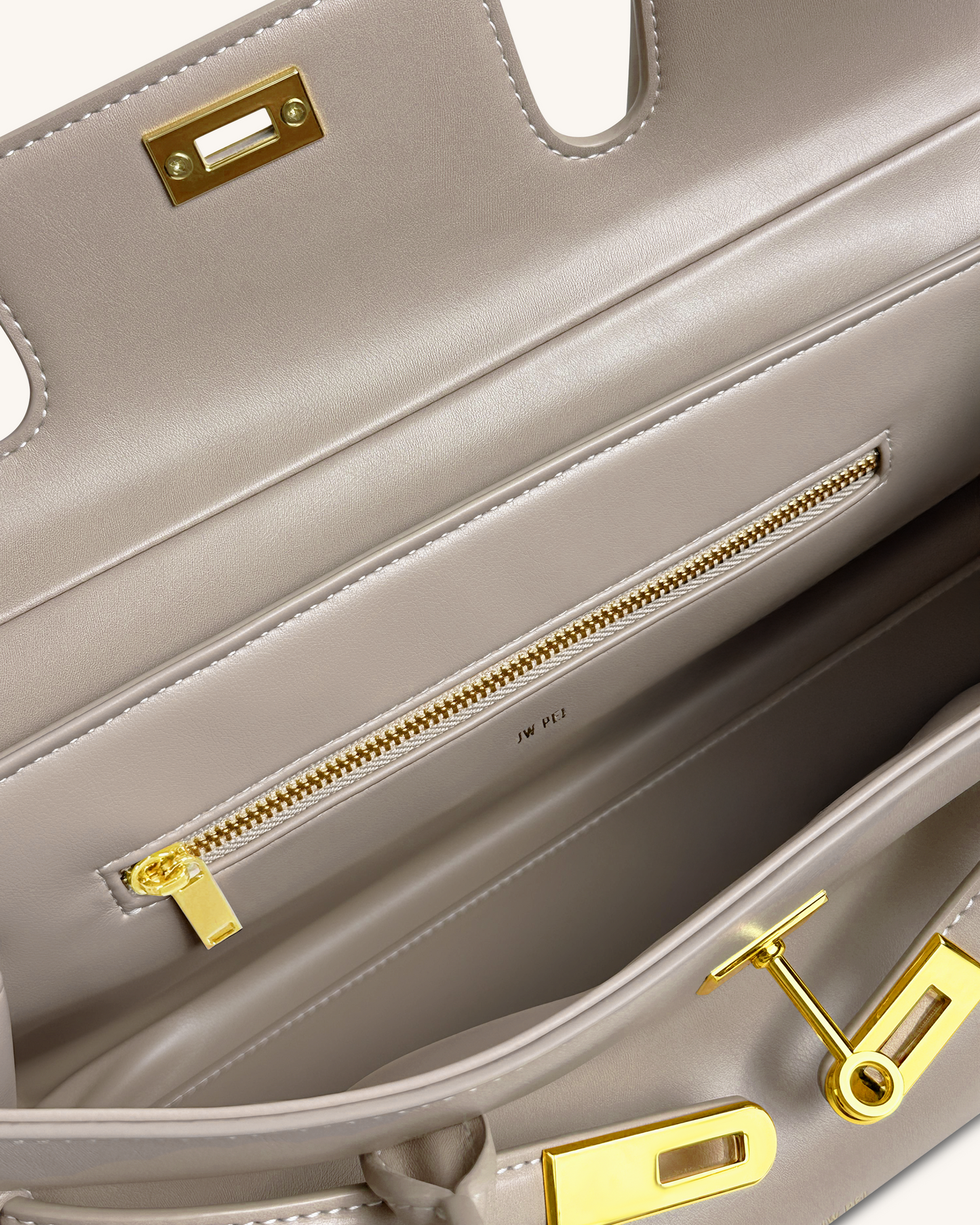 Yara Shoulder Bag - Gray Apricot