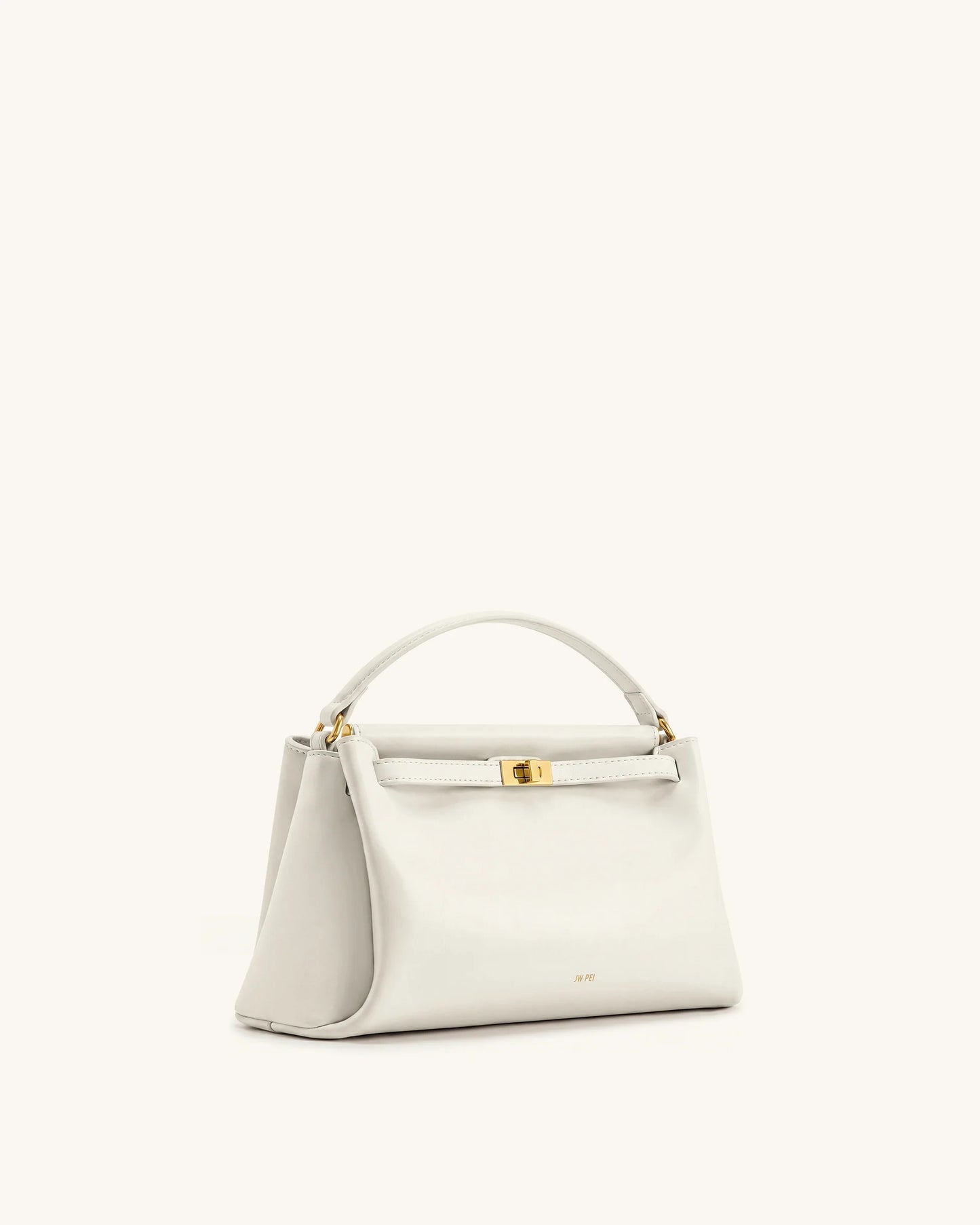 Carmen Top Handle Bag - White