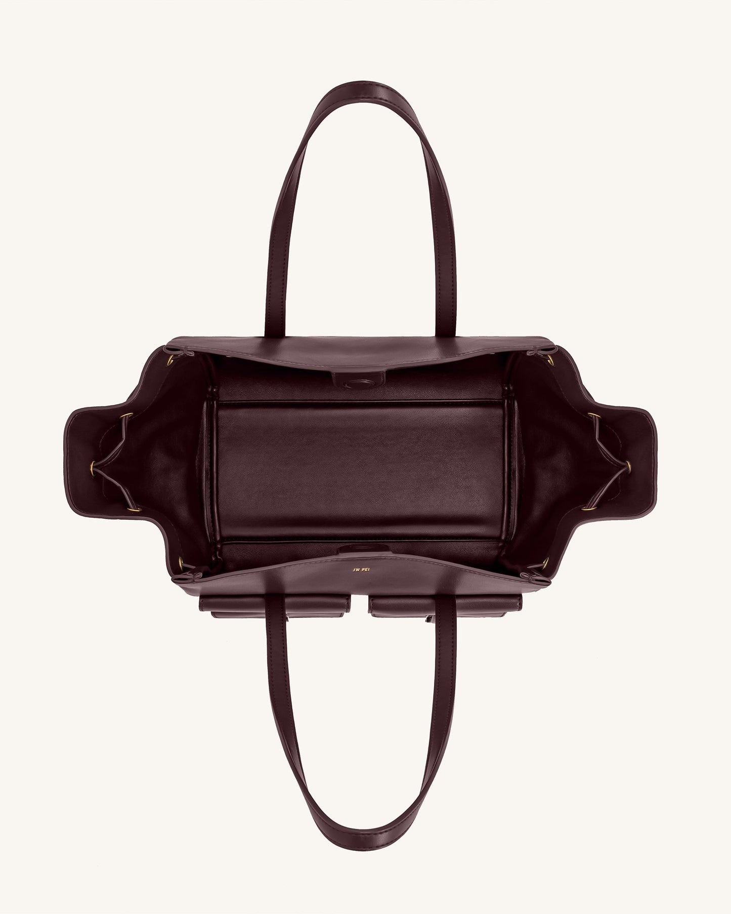 Linda Tote Bag - Deep Burgundy