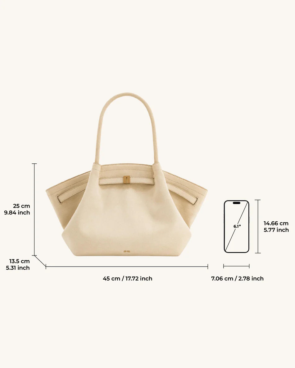 Hana Medium Tote - Off White