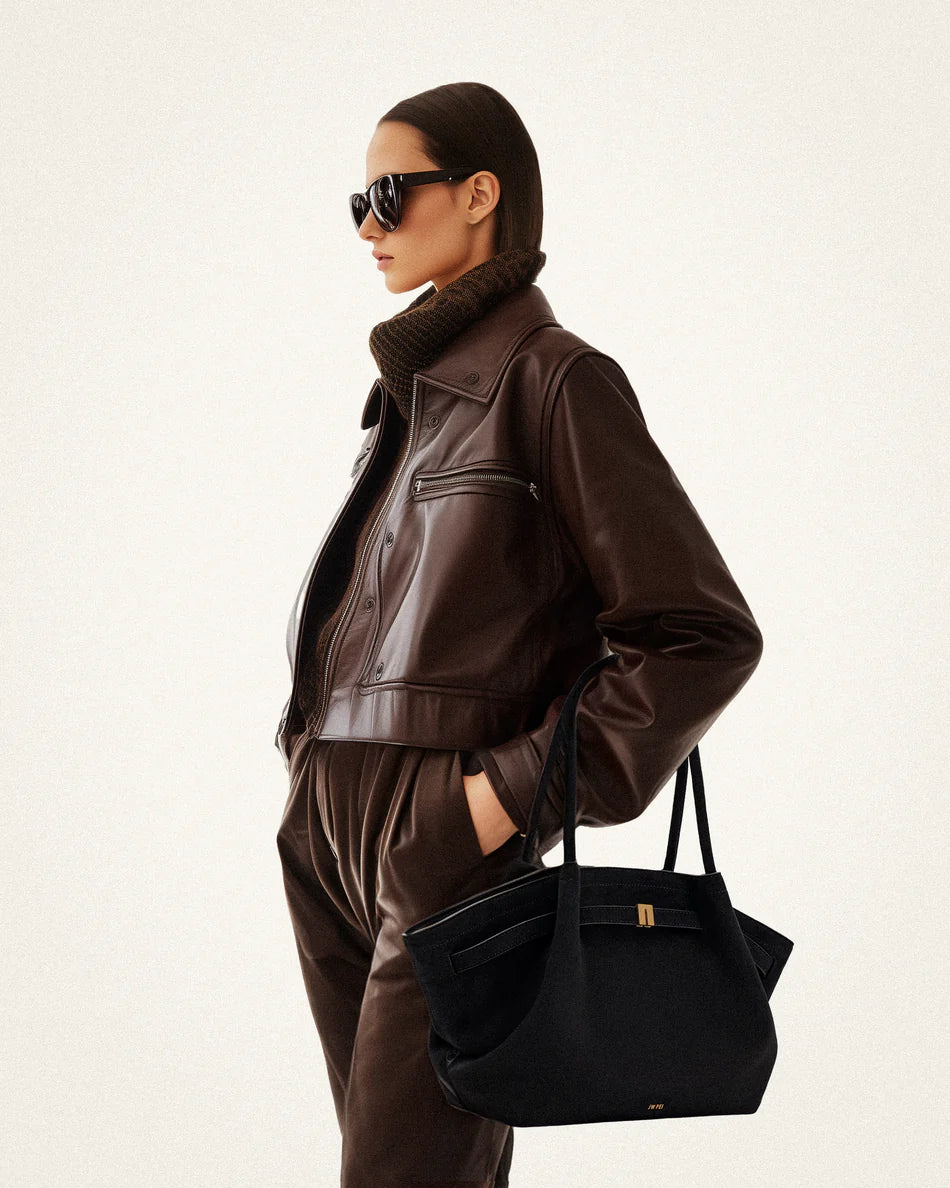 Hana Medium Tote - Black