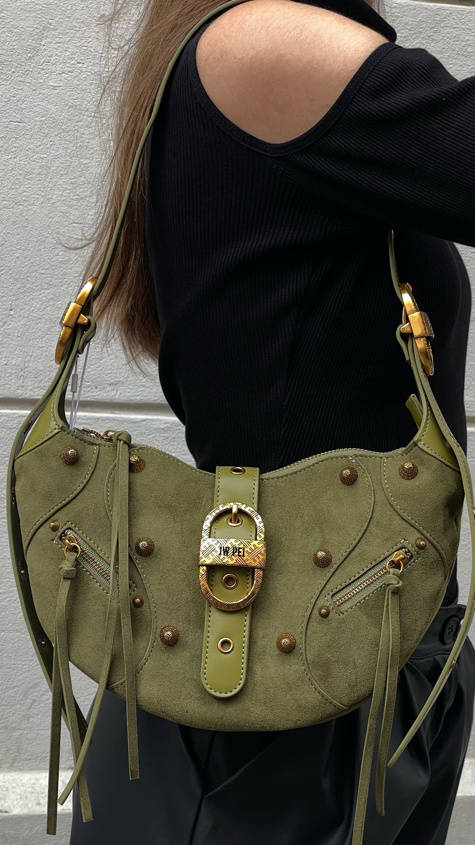 Tessa - Dark Olive – jwbags.com