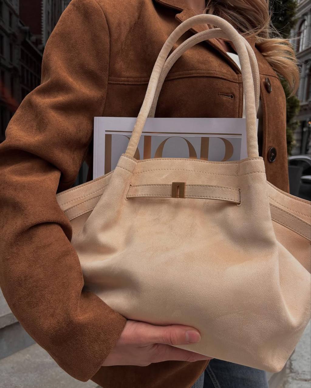 Hana Medium Tote - Off White