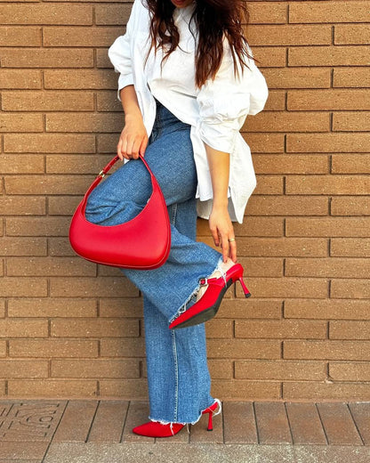 Harlee Shoulder Bag - Red