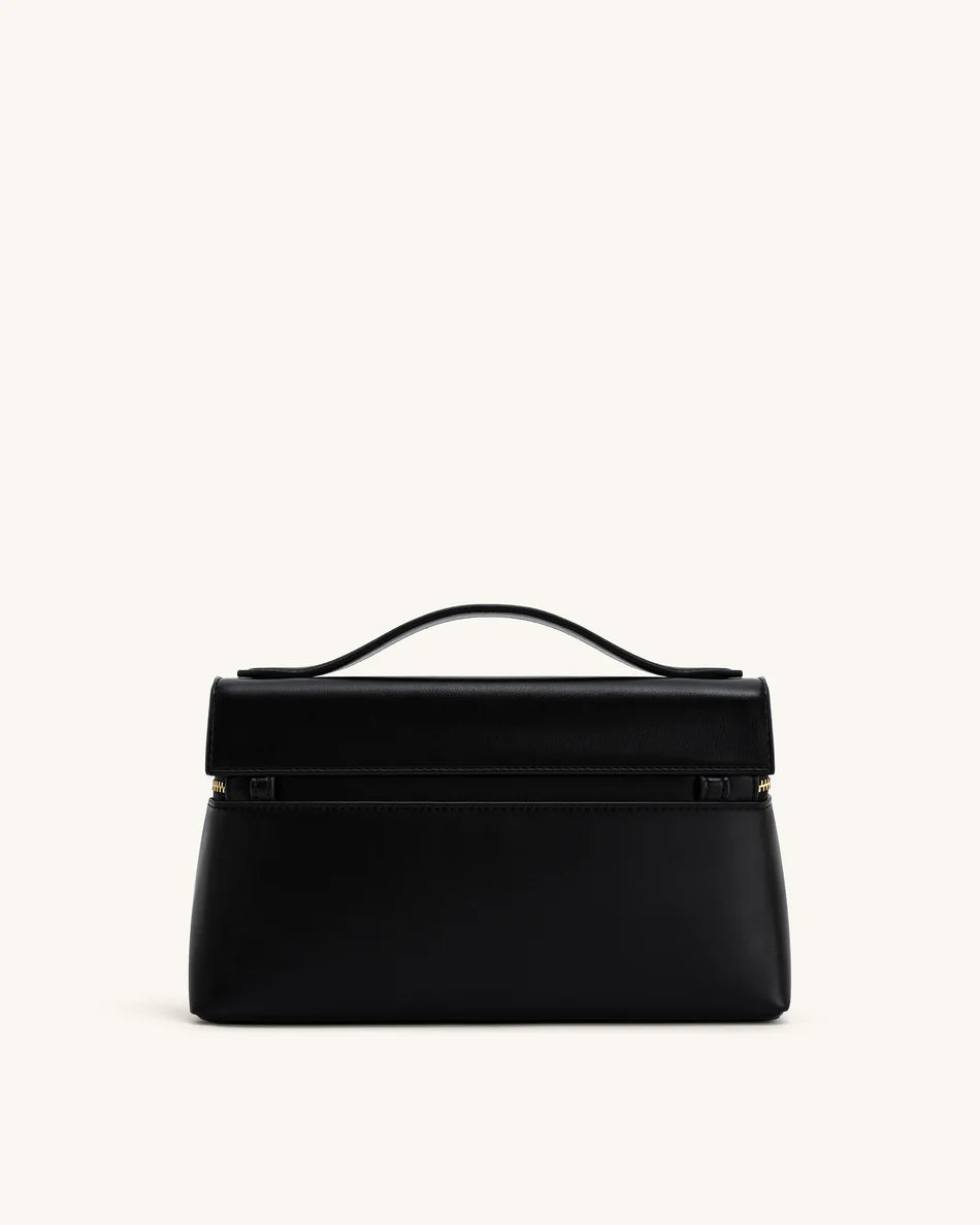 Thea top handle bag- Black