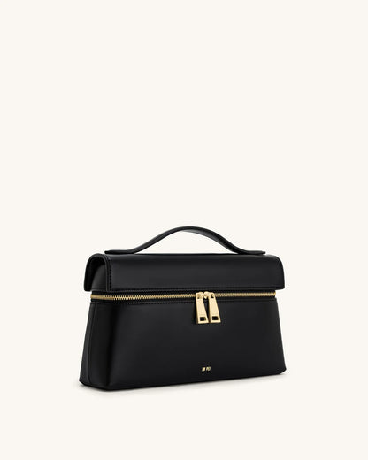 Thea top handle bag- Black