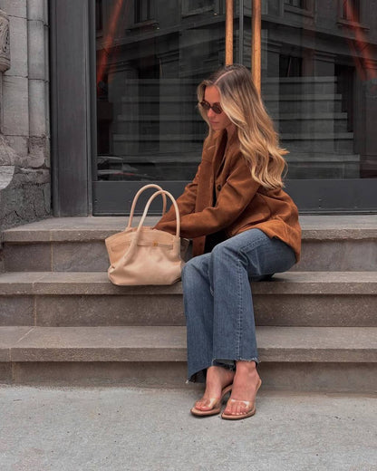 Hana Medium Tote - Off White