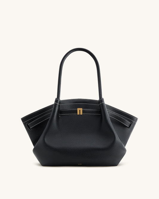 Hana Medium Tote Bag - Black