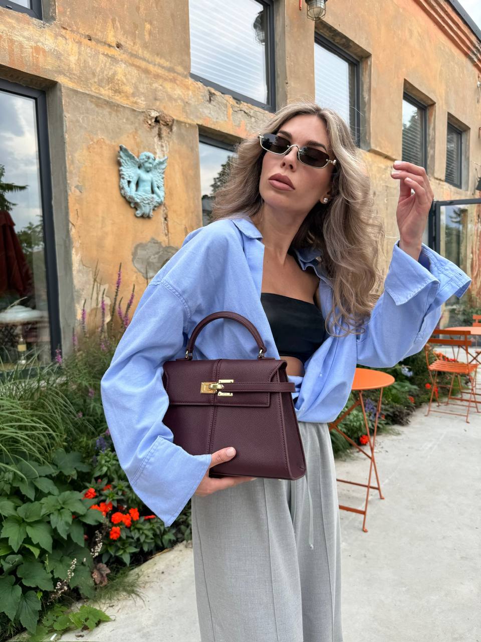 Elise Large - Deep Claret