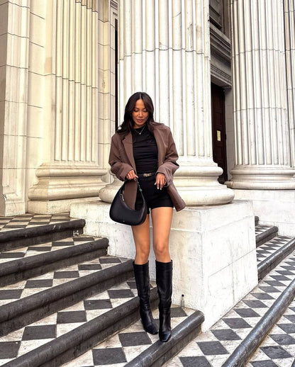 Harlee Shoulder Bag - Black