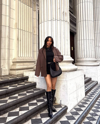 Harlee Shoulder Bag - Black