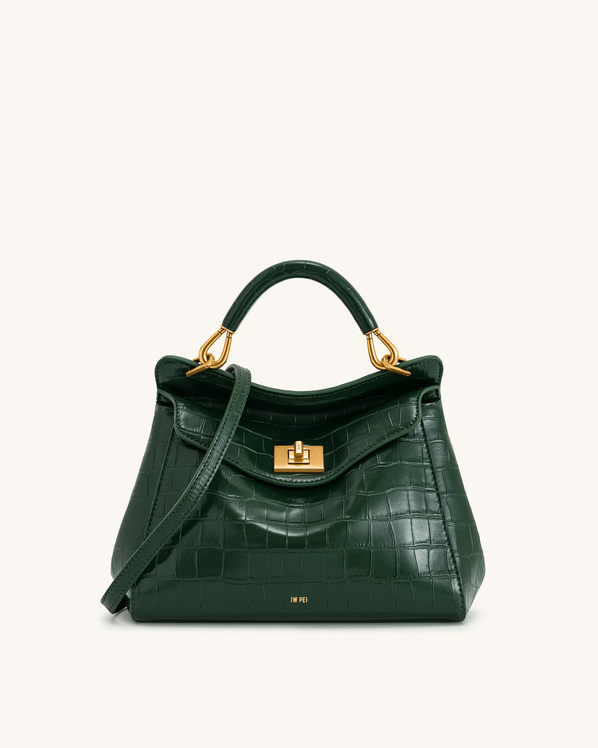 Lucia - Green Croc