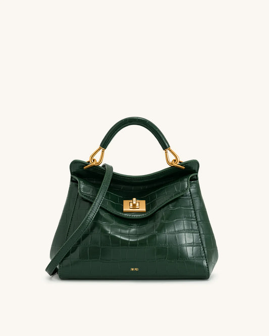 Lucia - Green Croc