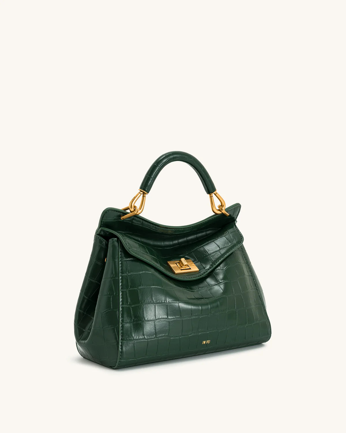 Lucia - Green Croc