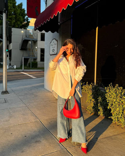 Harlee Shoulder Bag - Red