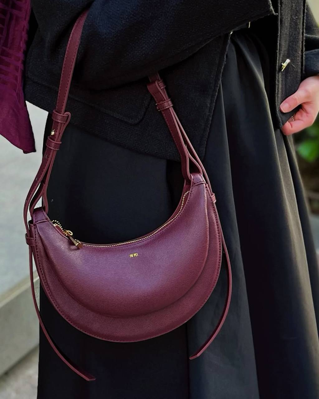 Sharon Crossbody Bag - Deep claret