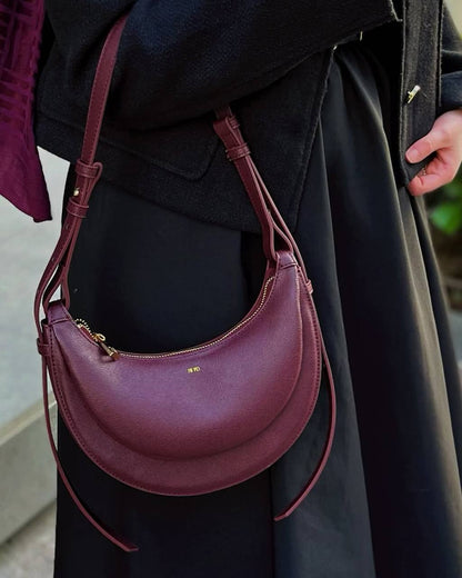 Sharon Crossbody Bag - Deep claret