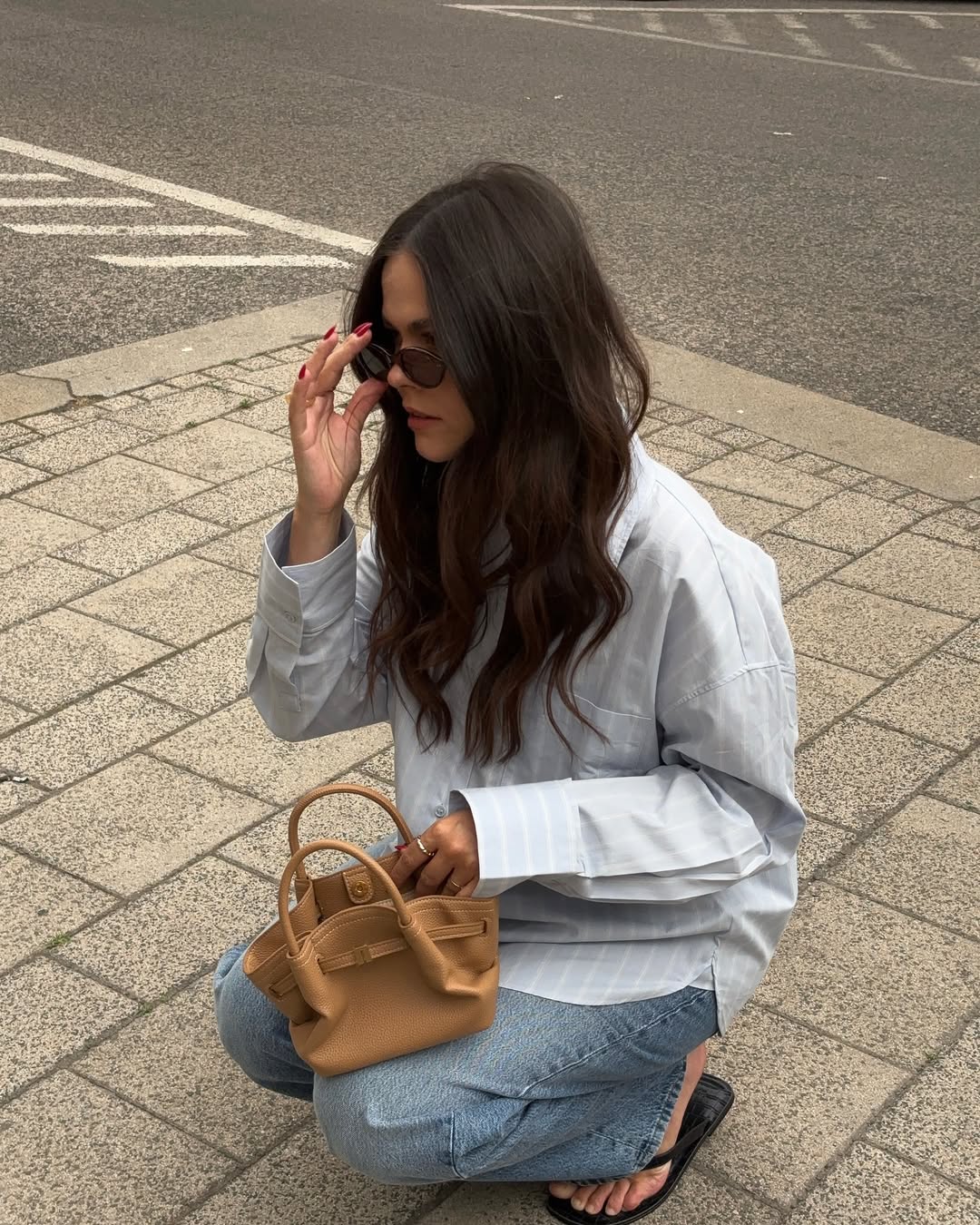 Hana Mini Tote Bag - Latte Color