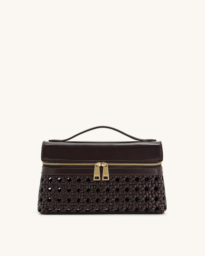 Thea top handle bag - Deep Claret