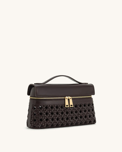 Thea top handle bag - Deep Claret
