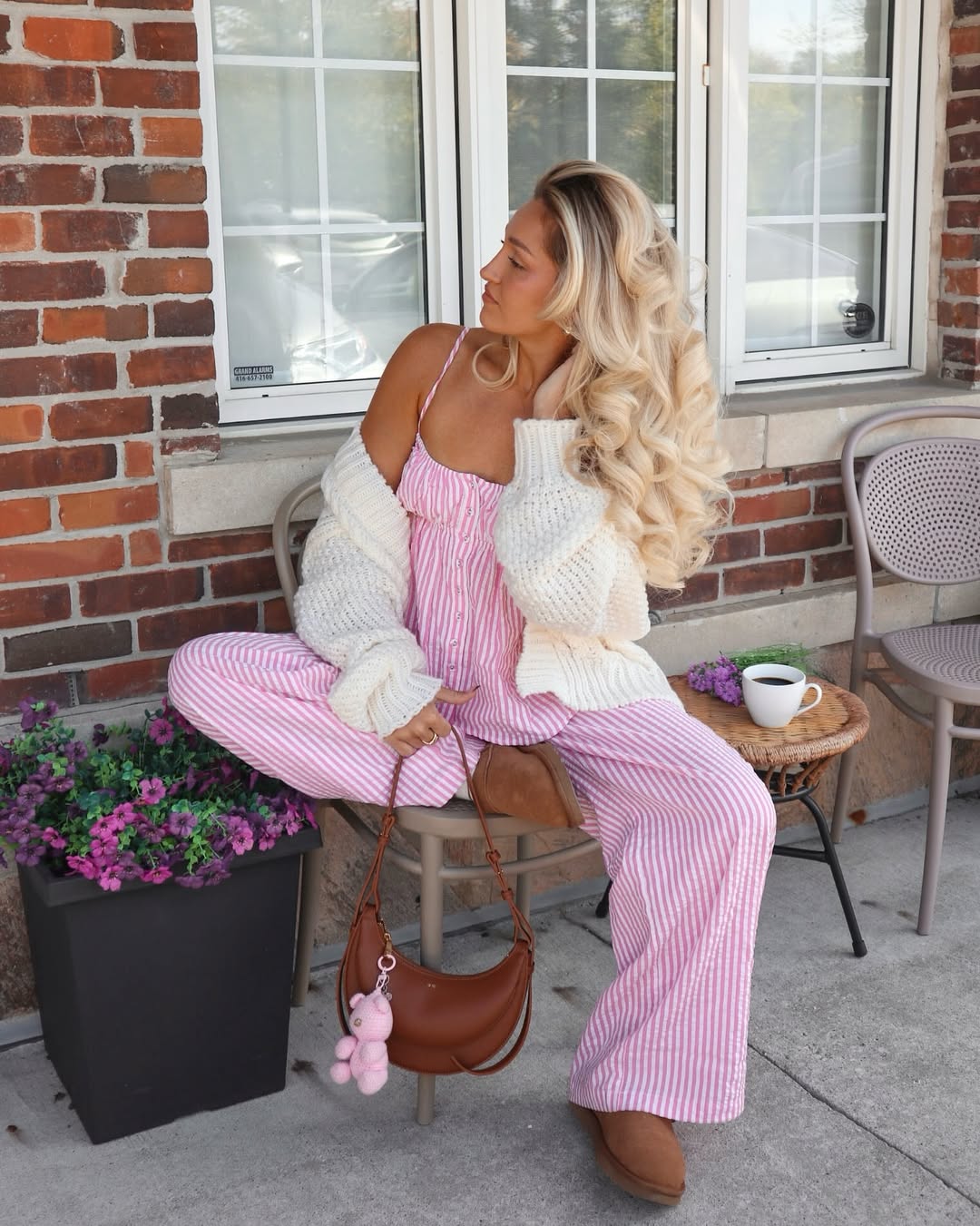 Sharon crossbody bag Brown