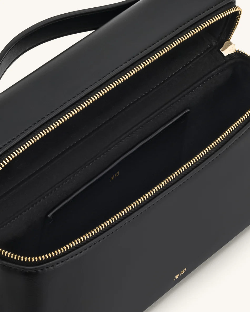 Thea top handle bag- Black