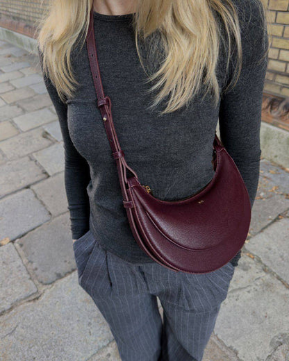 Sharon Crossbody Bag - Deep claret