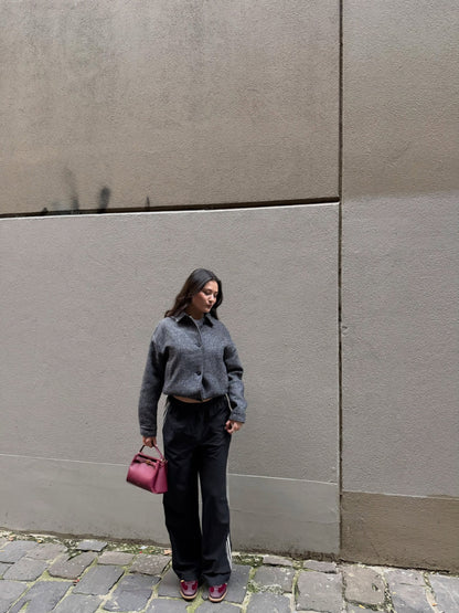 Carmen Top Handle Bag - Burgundy