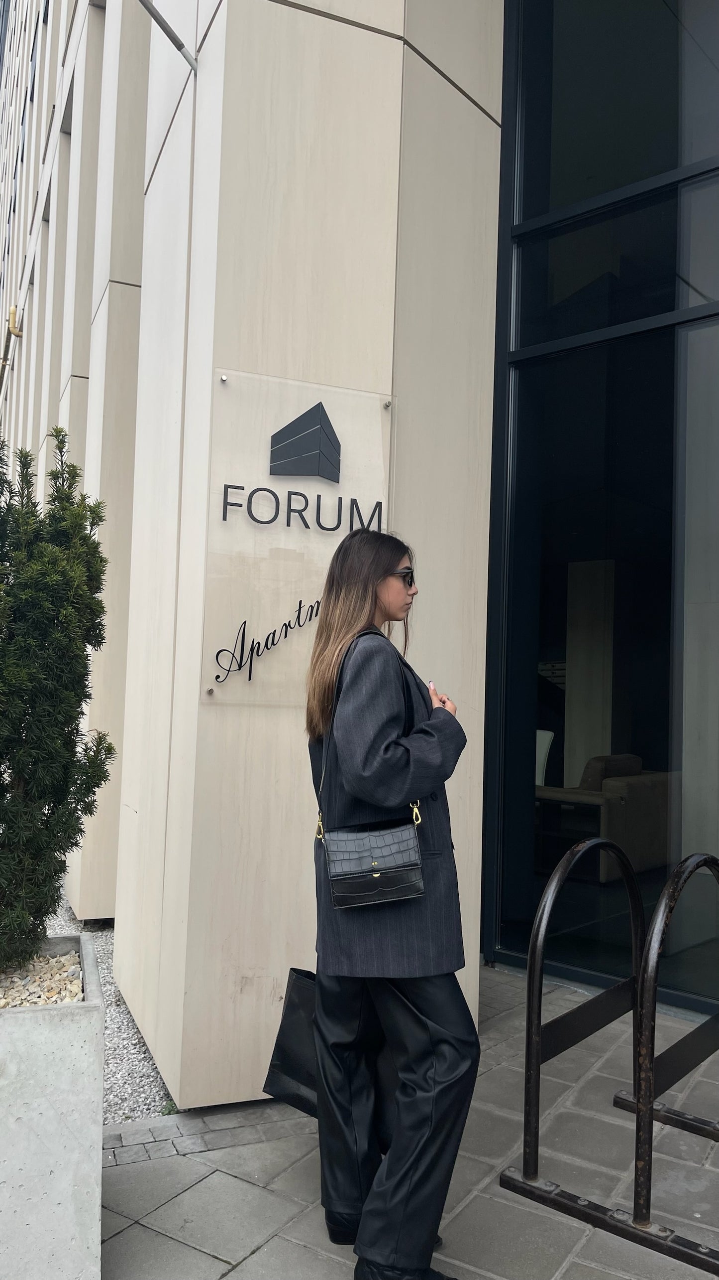 Flap mini Black croc