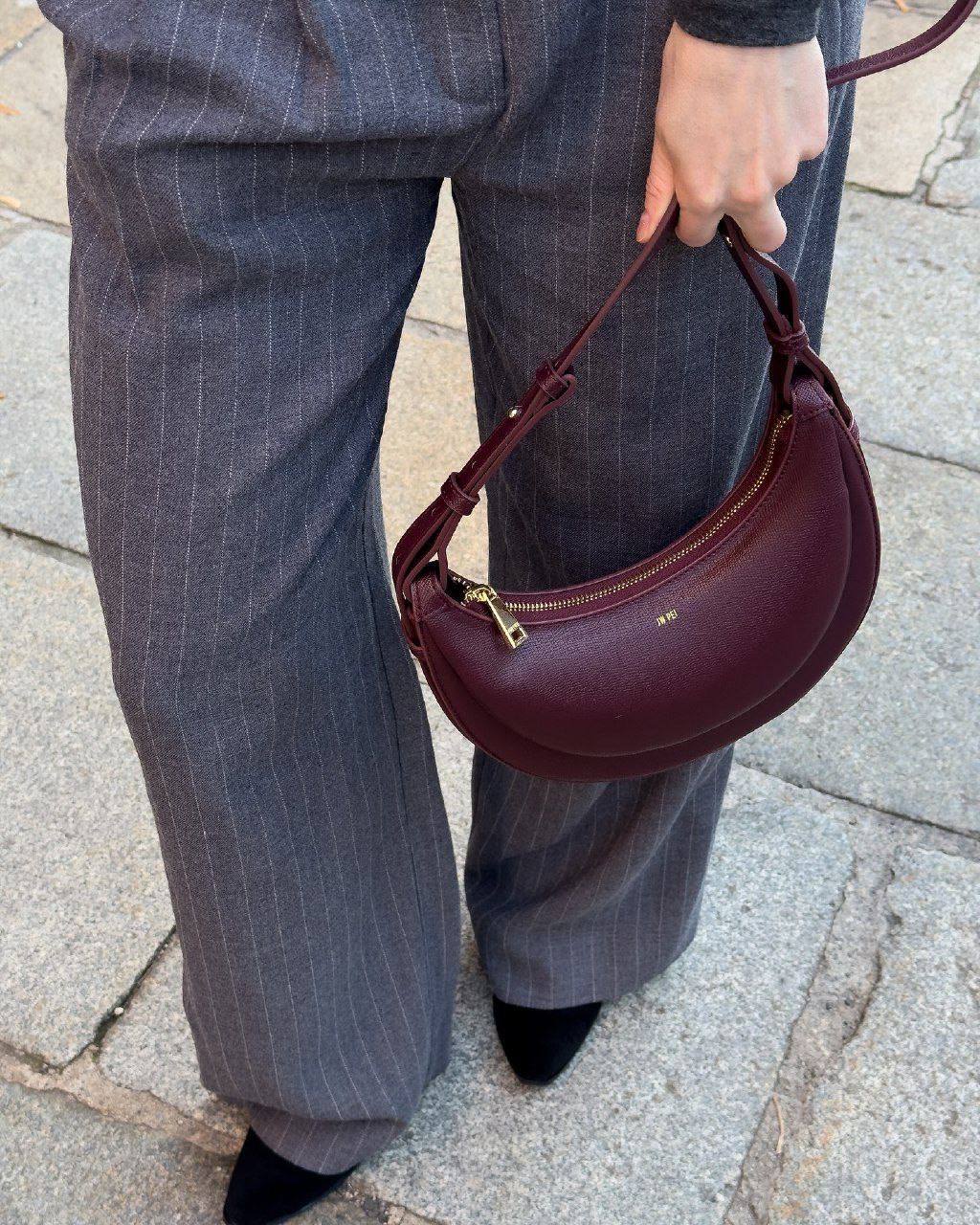 Sharon Crossbody Bag - Deep claret