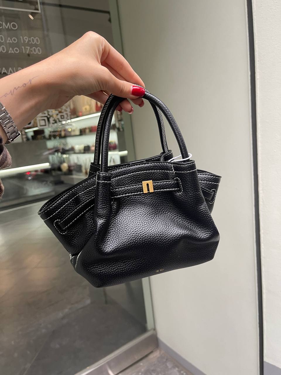 Hana Mini Tote - Black