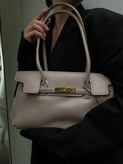 Yara Shoulder Bag - Gray Apricot