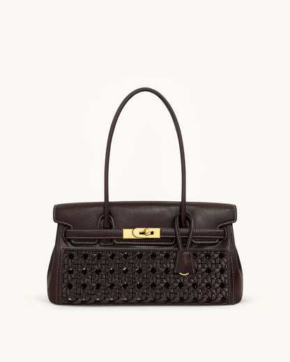 Yara Shoulder Bag - Dark Red