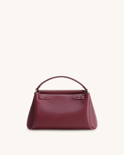 Carmen Top Handle Bag - Burgundy