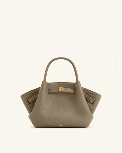 Hana Mini Tote Bag - Mud Gray