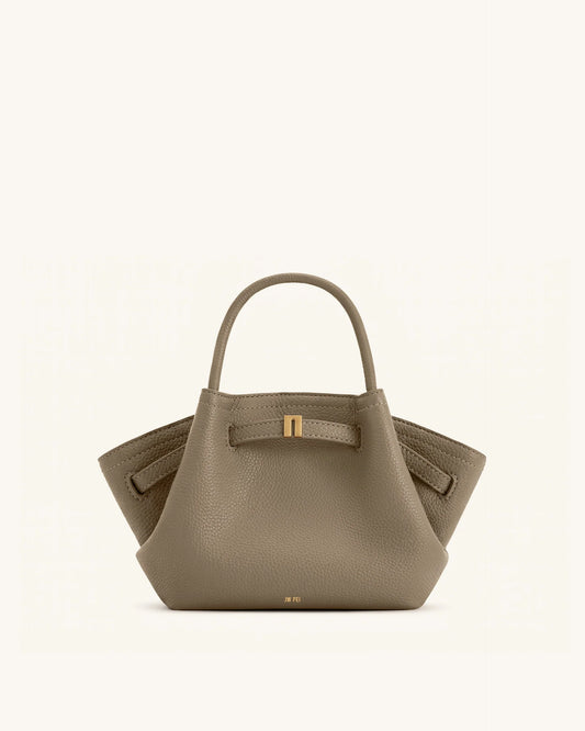 Hana Mini Tote Bag - Mud Gray