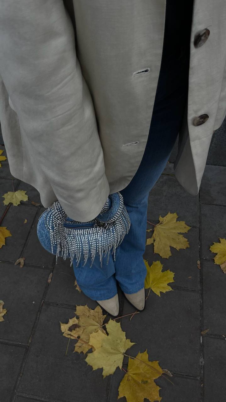 Abacus Mini Blue Crystal - Denim