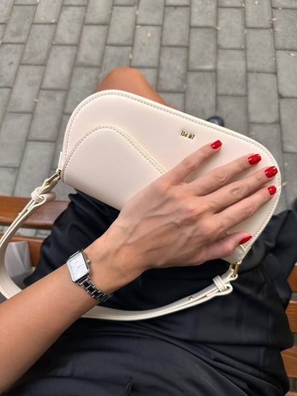 Addisyn Shoulder Bag - White