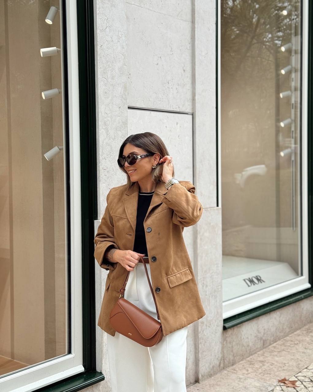 Addisyn Shoulder Bag - Brown