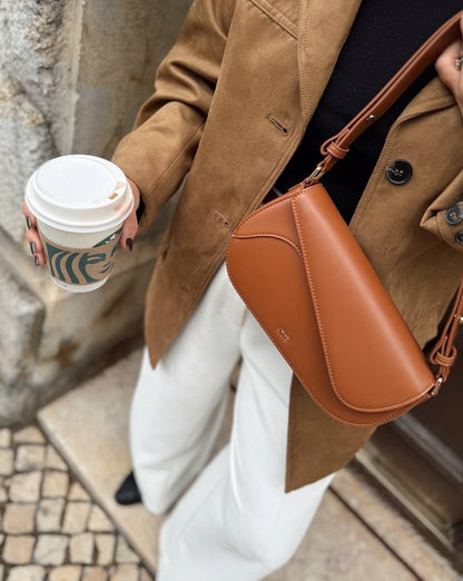 Addisyn Shoulder Bag - Brown
