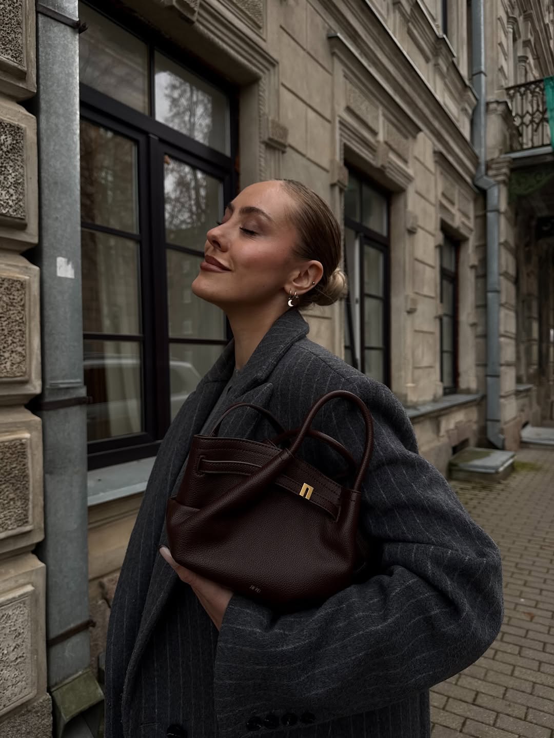 Hana Mini Tote Bag - Dark Brown