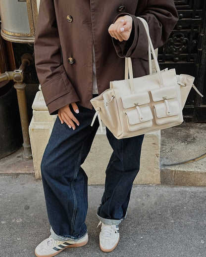 Linda Tote Bag - White