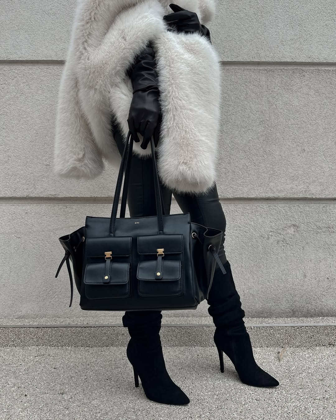 Linda Tote Bag - Black