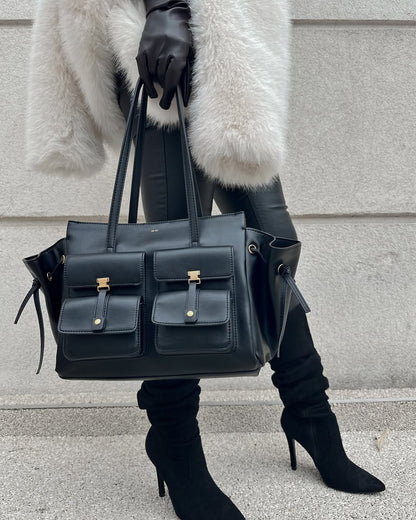 Linda Tote Bag - Black
