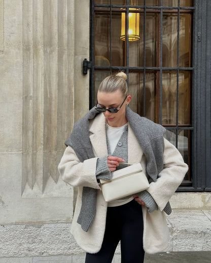 Thea Top Handle Bag - White