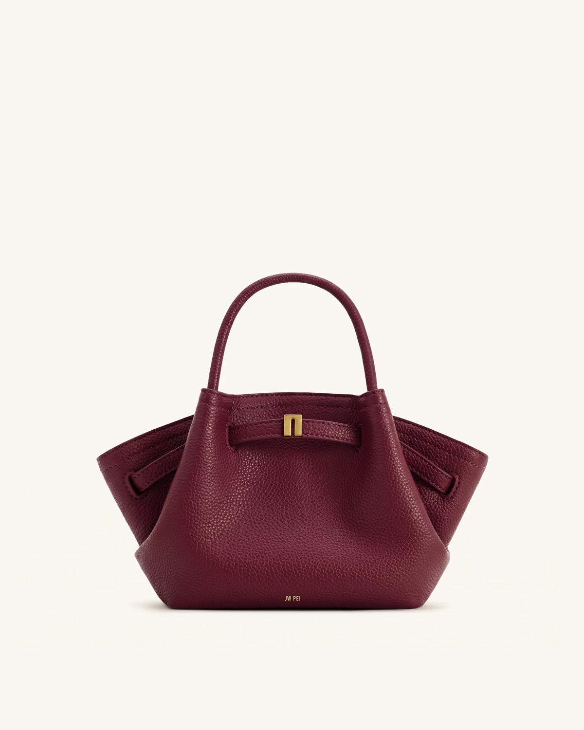Hana Mini Tote Bag - Burgundy