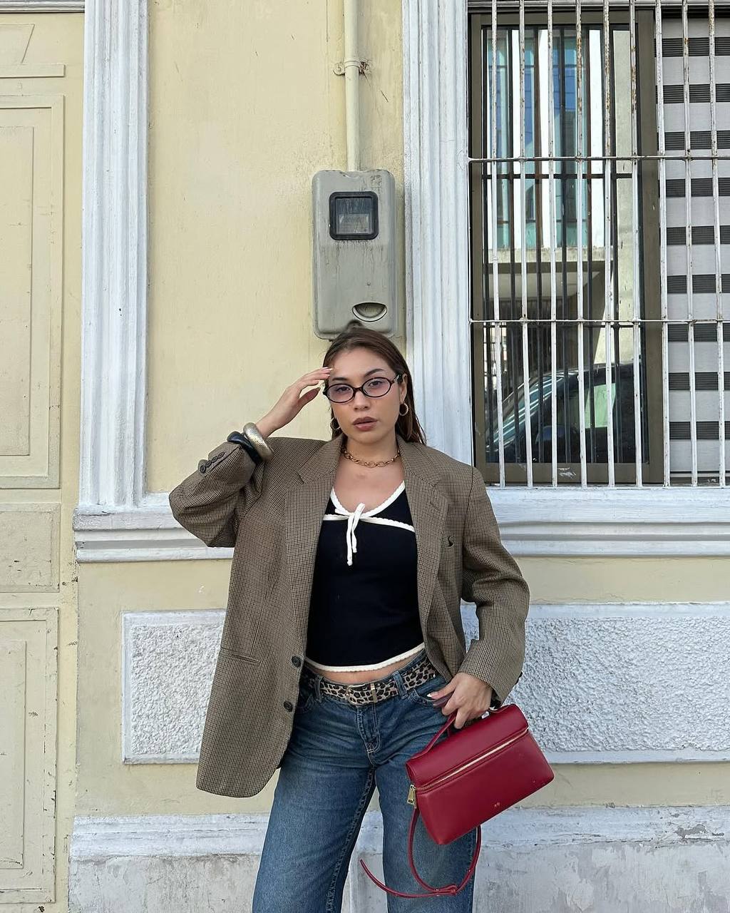 Thea Top Handle Bag - Claret