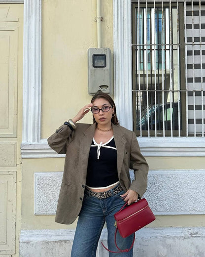 Thea Top Handle Bag - Claret