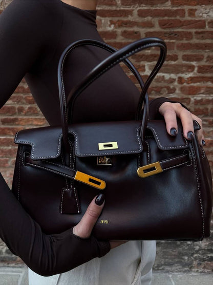 Yara Shoulder Bag - Dark Brown