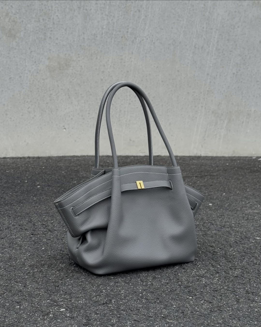 Hana Medium Tote Bag - Slate Gray